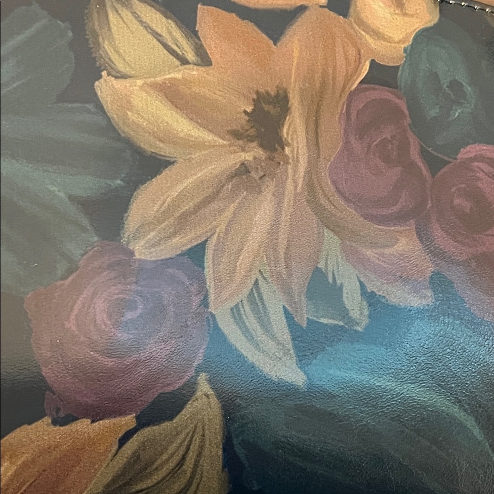 Patricia Nash Paris Satchel Purse with Floral Print - Picture 2 of 9